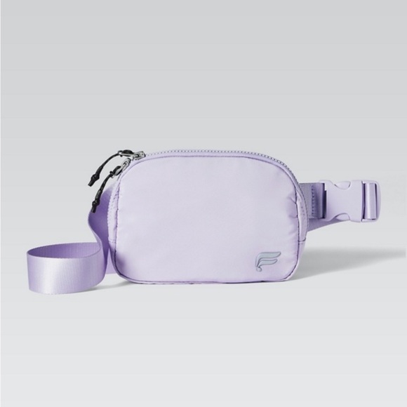 Fabletics Handbags - Fabletics Women’s The Belt Bag Lilac Lily Shine Purple Crossbody